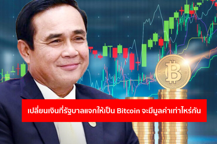 หากคุณนำเงิน 15,000 บาทที่รัฐบาลไทยแจกไปซื้อ Bitcoin ในตอนนั้น ตอนนี้มันจะมีมูลค่าเท่าไหร่