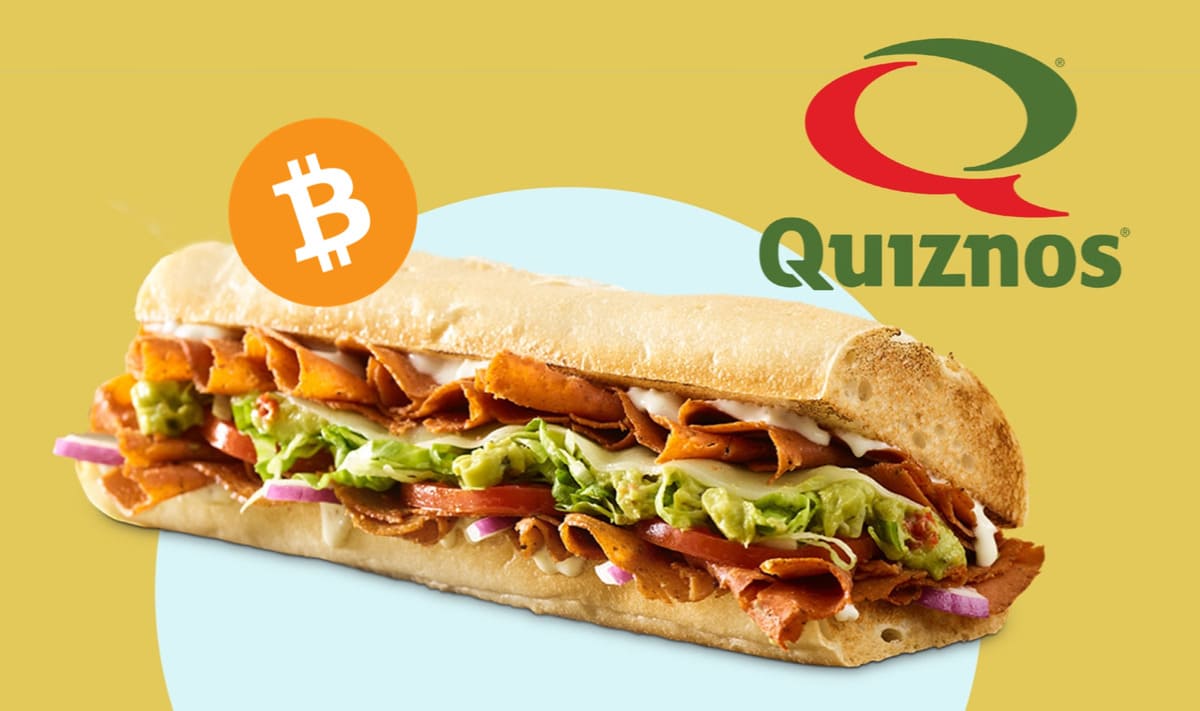 Quiznos เปิดตัวโครงการที่จะให้คุณซื้ออาหารด้วย Bitcoin - Siam Blockchain