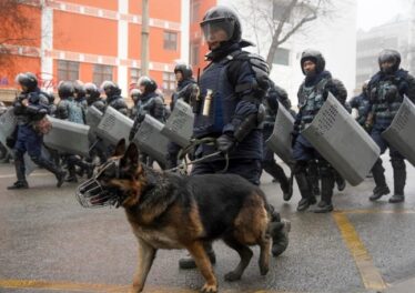 รัฐบาลคาซัคสถานบล็อกไม่ให้เข้าถึงอินเทอร์เน็ตท่ามกลางการประท้วง แรงขุด Bitcoin ร่วงทันที 13.4%