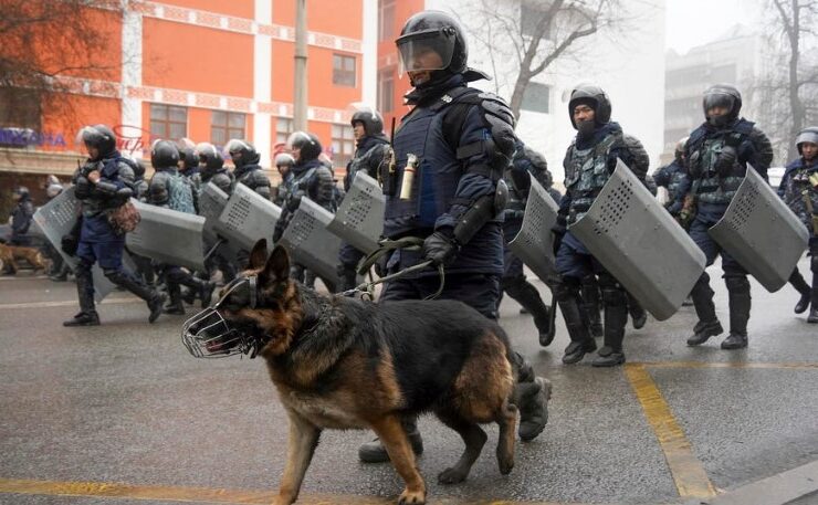 รัฐบาลคาซัคสถานบล็อกไม่ให้เข้าถึงอินเทอร์เน็ตท่ามกลางการประท้วง แรงขุด Bitcoin ร่วงทันที 13.4%