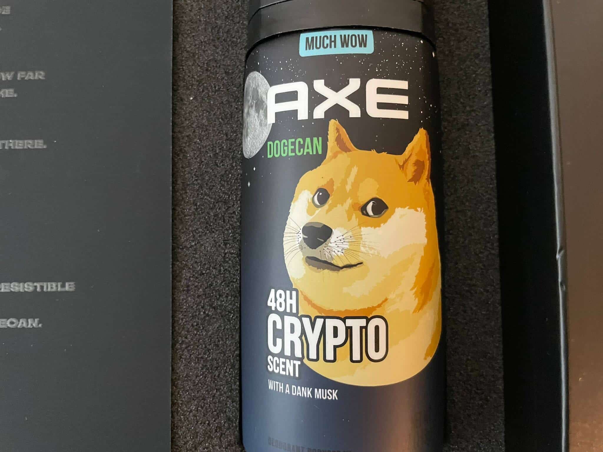 Axe เตรียมแจกบอดี้สเปรย์ฟรี “Dogecoin Mists” ที่มาพร้อมคอนเซ็ปต์หอมหวล "กลิ่นของเงิน Crypto