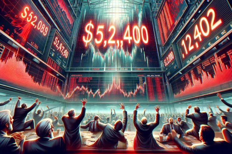 นักเทรดฟิวเจอร์อาจถูกล้างพอร์ต 1 พันล้านดอลลาร์ หากราคา Bitcoin พุ่งเหนือระดับ 52,400 ดอลลาร์