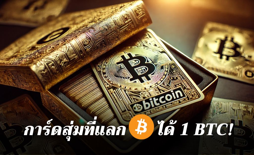 ดวงมหาเฮง! นักสะสมเปิดซองสุ่ม 1,800 บาท ได้การ์ดแลก Bitcoin 1 BTC ...