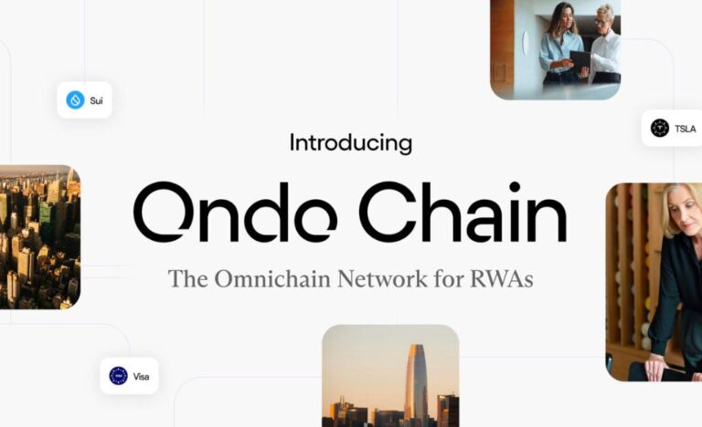 Ondo Finance เปิดตัวบล็อกเชน Layer-1 สำหรับสถาบันการเงิน เพื่อ Tokenize สินทรัพย์ในโลกจริง