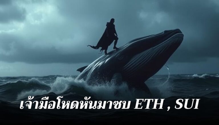“เจ้ามือขาโหดย้ายเป้า! หลังเปิด Long BTC 40X ล่าสุดหันซบ ETH และ Sui : หรือสัญญาณพุ่งกำลังมา?