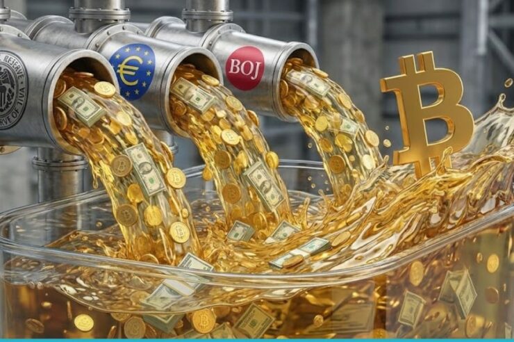 สภาพคล่องโลกพุ่งทะลัก! กูรูชี้เงินใหม่ $97 ล้านล้าน กำลังจะดัน Bitcoin เข้าสู่ขาขึ้นรอบใหญ่