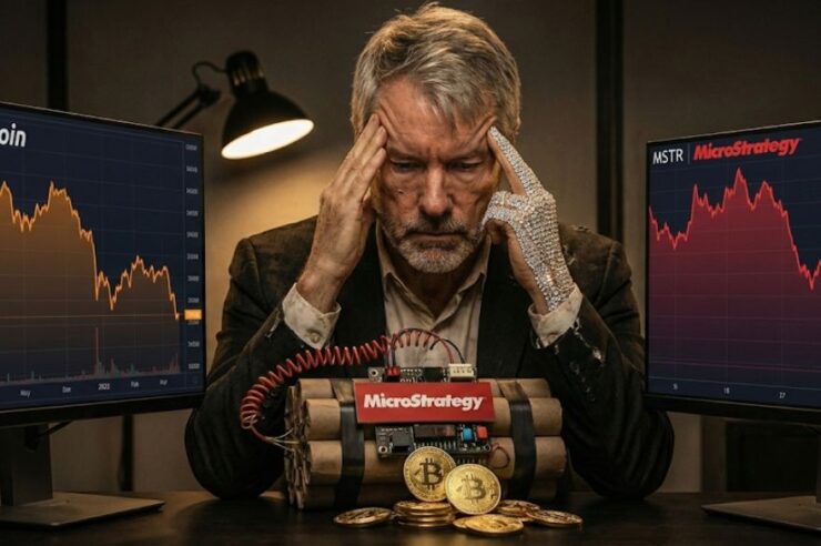 สัญญาณอันตราย! MSTR ร่วงแรงกว่า Bitcoin 8 เท่า กูรูเตือนเป็น "ความเสี่ยงระบบ"