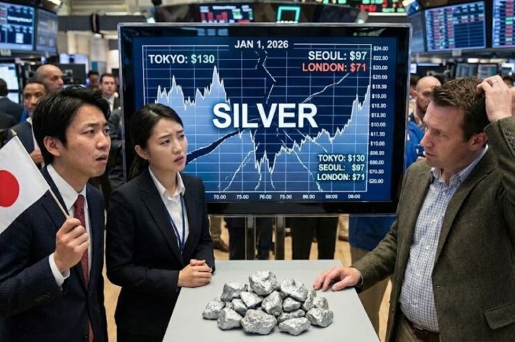 แฉ "คำลวงวอลล์สตรีท"! ราคา Silver ในโตเกียวพุ่งทะลุ $130 แต่หน้าจอตะวันตกกดไว้ที่ $71