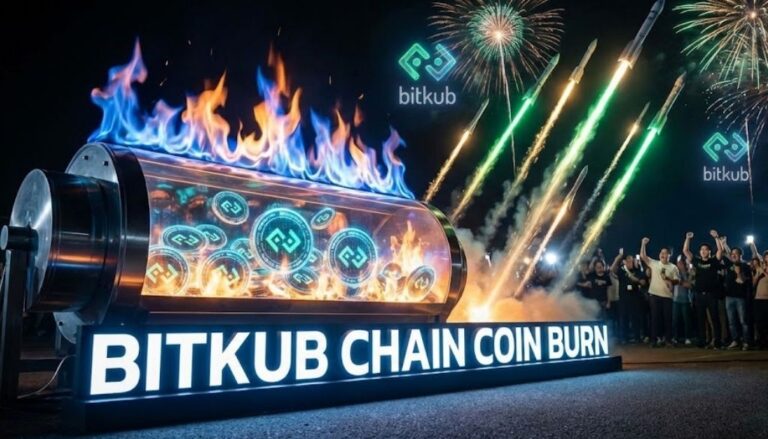 Bitkub Chain ลุยเผาเหรียญไตรมาสแรกกว่า 1 แสน KUB! ชูโมเดลลดอุปทานถาวร สร้างมูลค่าจากธุรกรรมจริง