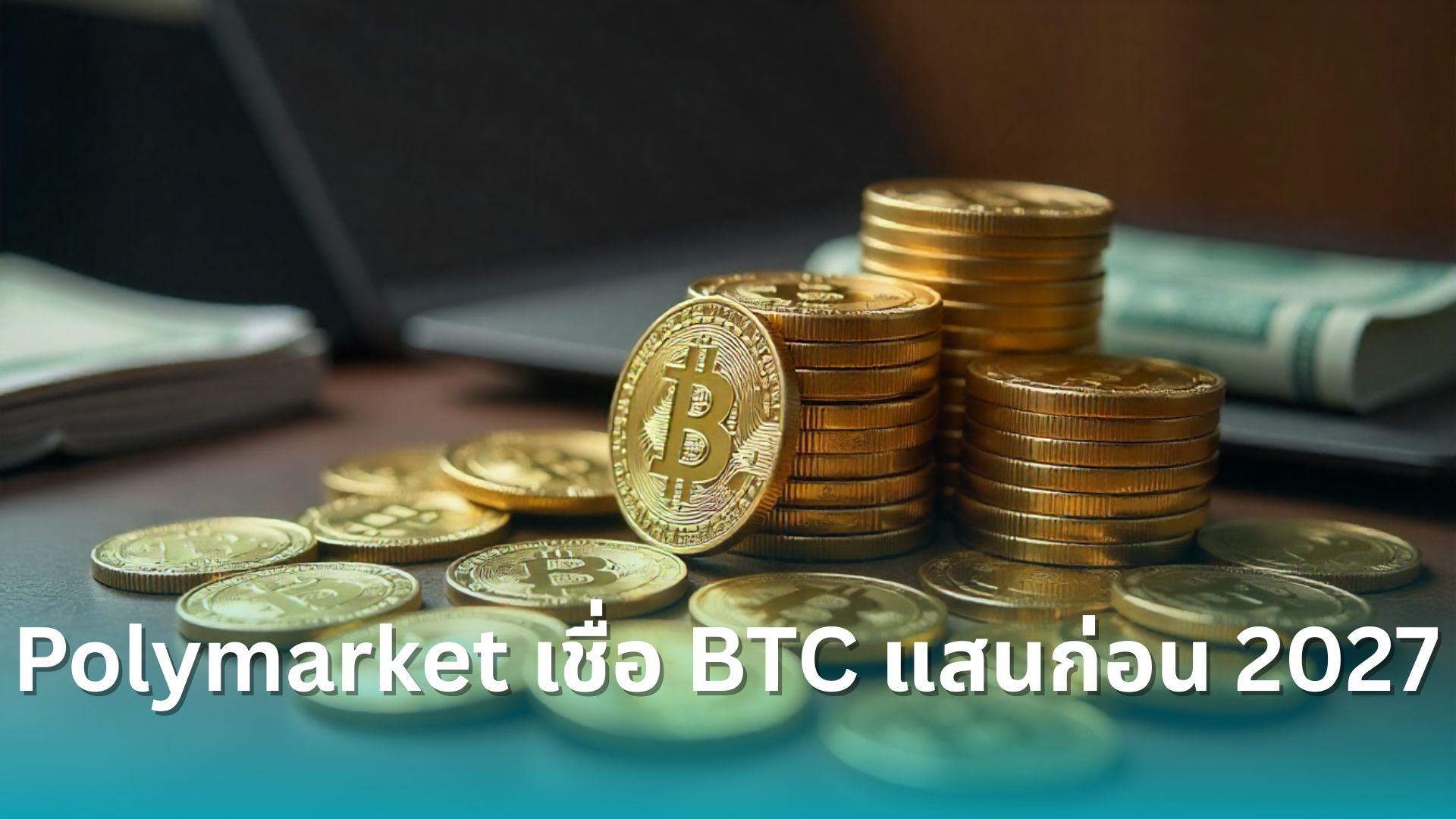 ผู้ใช้ Polymarket เชื่อมีโอกาส 80% ที่ Bitcoin แตะ $100,000 ก่อนปี 2027 -  Siam Blockchain