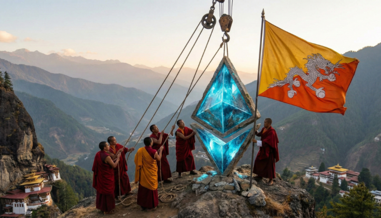 ภูฏานเปิดโหมดวาฬ! งัดกลยุทธ์ Leverage Long เดิมพัน Ethereum มูลค่ากว่า 1.4 หมื่นล้านบาท