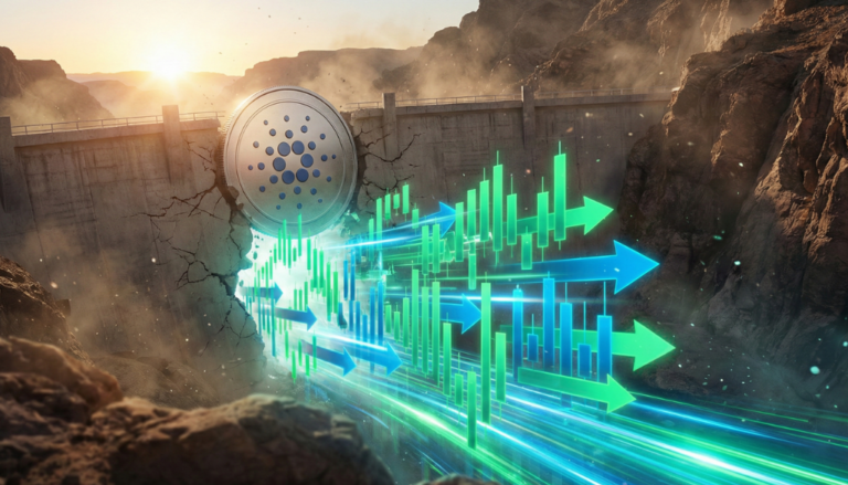 Cardano ทำช็อก! วอลุ่มฟิวเจอร์สระเบิด 9,695% สวนทางราคาแดงเดือด จับตาแนวรับ $0.33 เอาอยู่ไหม?