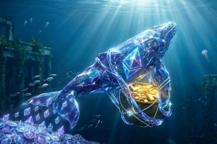 เจ้ามือลึกลับเทขาย 5,263 ETH สลับเข้า Tokenized Gold สะท้อนเทรนด์หนีความผันผวน