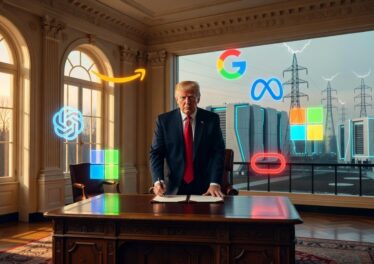 Amazon, Google, Meta และยักษ์ใหญ่ AI เตรียมเซ็นสัญญากับ Trump ผลิตไฟฟ้าเองสำหรับดาต้าเซ็นเตอร์