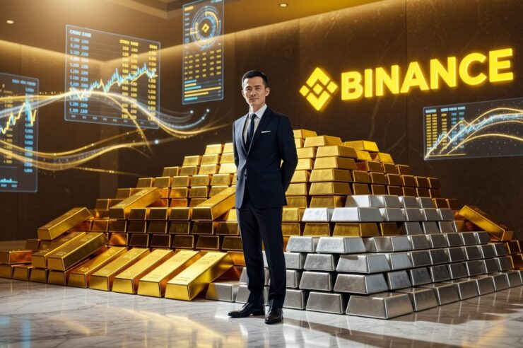 Binance ทำสถิติใหม่! ยอดเทรดสินค้าโภคภัณฑ์ทะลุ $70 พันล้าน หลังเปิดฟิวเจอร์สทองคำ-เงิน