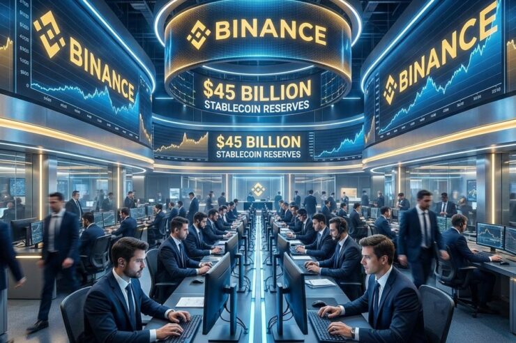 Binance กุมอำนาจยักษ์! เก็บ Stablecoin ถึง $45,000 ล้าน ครอง 65% ของตลาด CEX ทั้งหมด