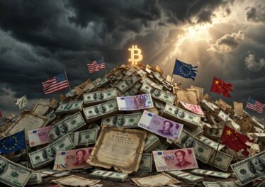 หนี้โลกพุ่งทะลุ 348 ล้านล้านดอลลาร์ เพิ่มขึ้นมากสุดนับตั้งแต่โควิด หนุน Bitcoin เป็นทางเลือก