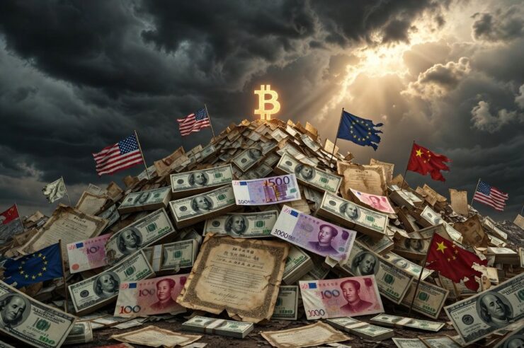 หนี้โลกพุ่งทะลุ 348 ล้านล้านดอลลาร์ เพิ่มขึ้นมากสุดนับตั้งแต่โควิด หนุน Bitcoin เป็นทางเลือก