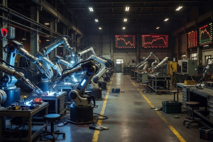 Goldman Sachs เตือน AI กำลังคุกคามหุ้น สาขาที่ใช้แรงงานสูงเริ่มถูกเทขายแล้ว