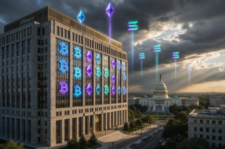JPMorgan ชี้ตลาดคริปโตอาจพุ่งแรงช่วงครึ่งหลังปี 2026 ถ้ากฎหมาย Market Structure ผ่าน