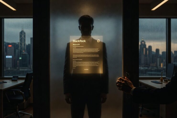 นักข่าวไปเคาะประตูบริษัทลึกลับฮ่องกง ที่กอง $470 ล้านใน Bitcoin ETF ของ BlackRock แต่ไม่มีใครตอบ