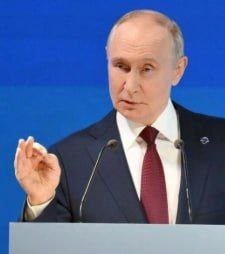 ประธานาธิบดีปูตินกล่าวสุนทรพจน์