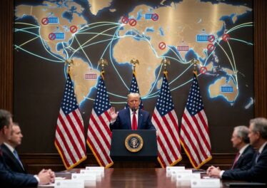 ทรัมป์อ้างภาษีนำเข้าช่วยยุติสงคราม 8 ครั้ง ตลาดคริปโตรับสัญญาณบวก