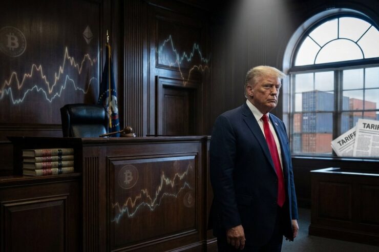 ทรัมป์ประกาศสู้คดีคืนภาษี 5.25 ล้านล้านบาท 5 ปี ตลาดคริปโตเสี่ยงผันผวนยาว