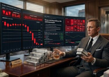 พยัคฆ์ร้าย 007 แผลงฤทธิ์! เทรดเดอร์นิรนามฟันกำไร 2 ล้านดอลล์ หลังดัก Short “Silver” ถูกจังหวะ