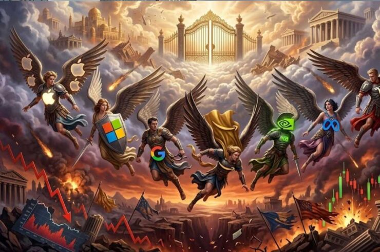 กลุ่มหุ้น Magnificent 7 สูญเสียมูลค่าตลาดรวมกว่า 175 ล้านล้านบาทจากจุดสูงสุดตลอดกาล