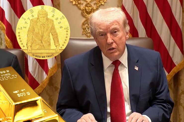 ทรัมป์ประกาศตัวเป็นคนรักทอง จ่อทำเหรียญทองรูปหน้าตัวเอง