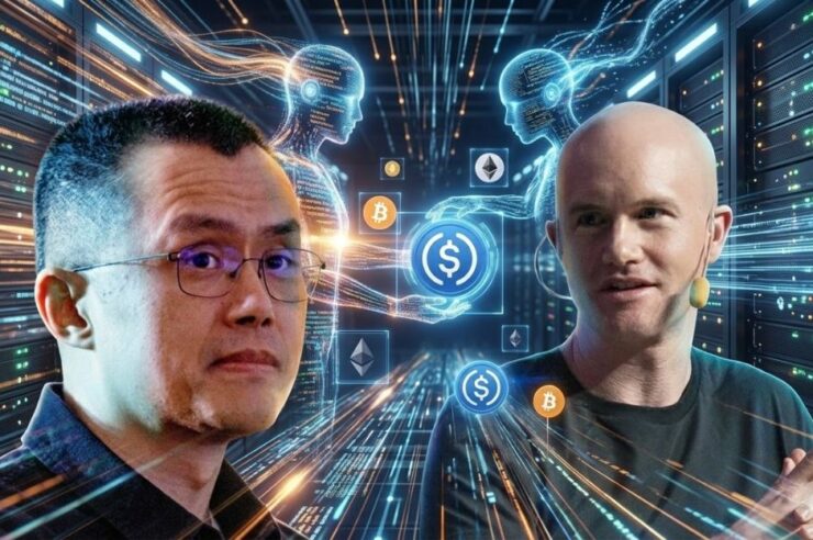 สองบิ๊กมองตรงกัน ! CZ แห่ง Binance-ซีอีโอ Coinbase ชี้ AI Agent จะทำธุรกรรมคริปโทฯ มากกว่ามนุษย์ 1 ล้านเท่า