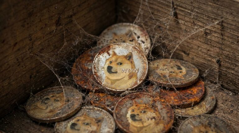 Dogecoin อาการร่อแร่! วอลลุ่มหายวูบ 50% ส่อแววร่วงยาวหลุด 0.09 ดอลลาร์