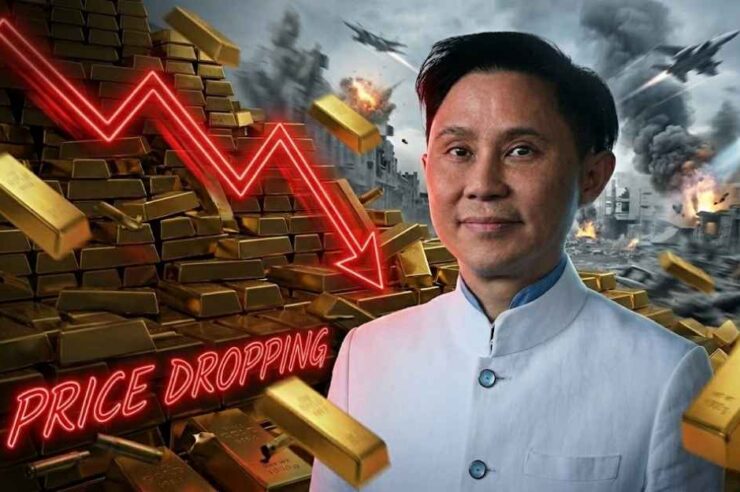 ‘อ.ปานเทพ’ ไขข้อสงสัยนักลงทุน ! ทำไมเกิดสงครามแล้วราคาทองคำถึงร่วง ?