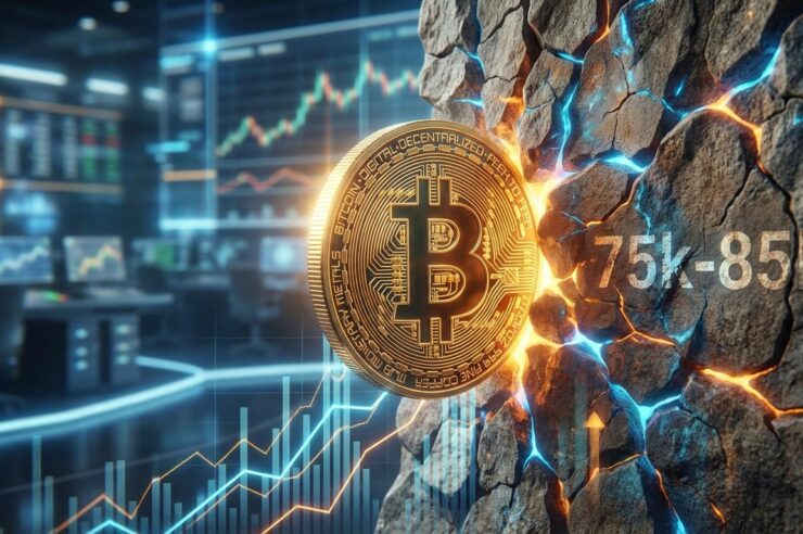 CryptoQuant ชี้เป้าแนวต้านสำคัญ Bitcoin เตรียมรับแรงกระแทกที่ 75,000 ถึง 85,000 ดอลลาร์