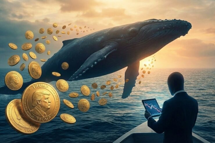 วงในมาเอง? วาฬลึกลับฟันกำไร $2.5 แสนล้าน-หลังช้อนซื้อเหรียญ TRUMP ตอนราคาตกเป๊ะ ๆ