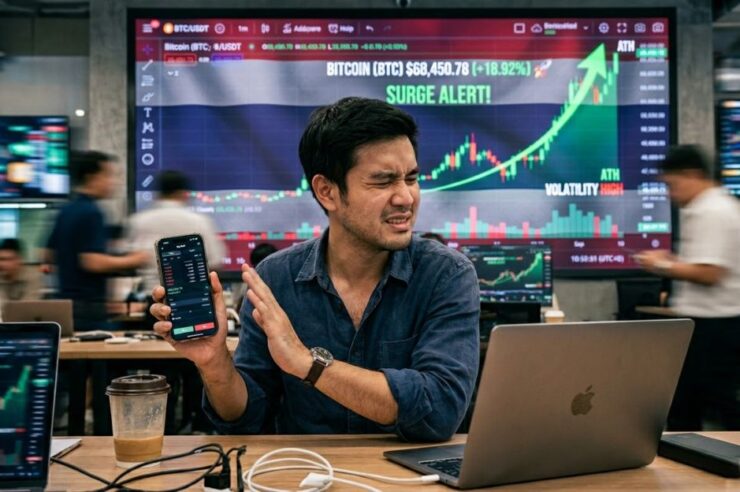 รายย่อยถอยทัพ ! ตลาดคริปโทฯ ไทยคนเทรดหาย 60% แต่วอลุ่มเทรดพุ่งทะลุ 1,922 ล้านบาท