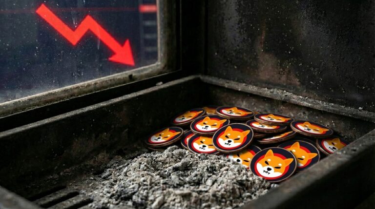 สาวก SHIB กุมขมับ! อัตราเผาเหรียญนิ่งสนิทเป็นศูนย์ 2 วันติด แม้ตลาดพยายามฟื้นตัว