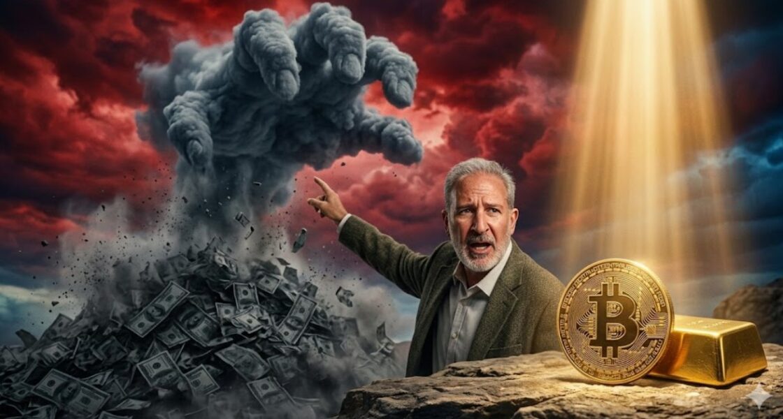 หนี้สหรัฐฯ ทะลุ 39 ล้านล้านดอลล์! Peter Schiff เตือนวิกฤตจ่อคิว