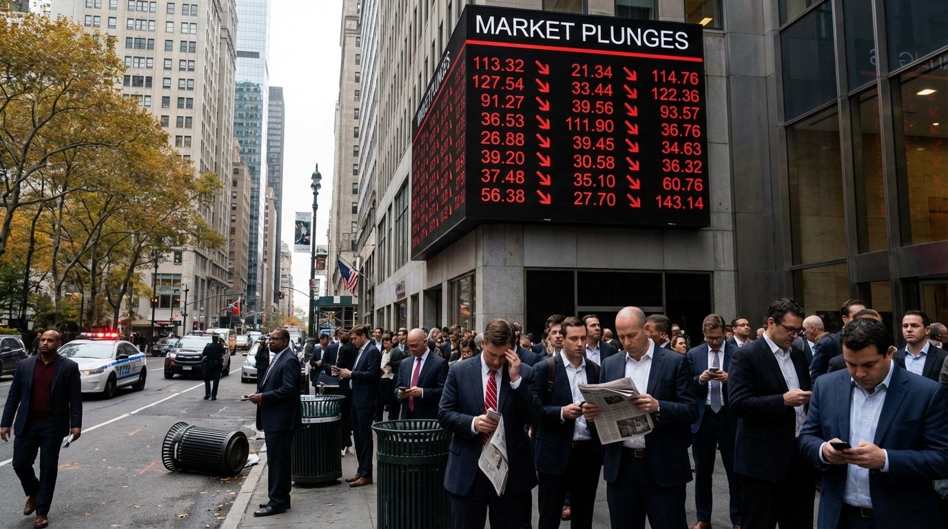 A photo of Us market Crash