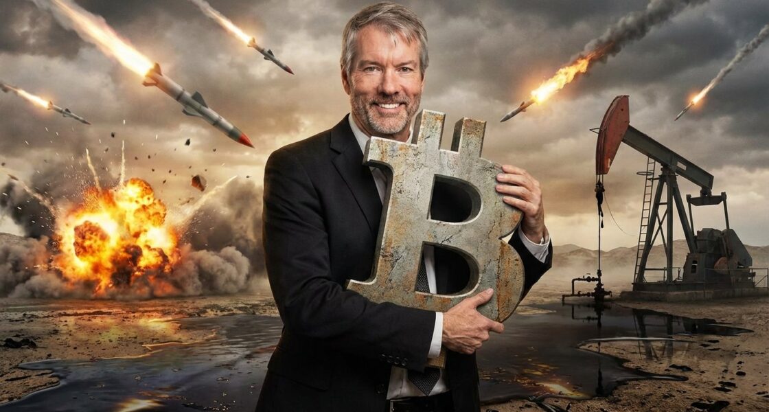 Micheal Saylor ยืนกอด Bitcoin อย่างมั่นใจ แม้จะขีปนาวุธยิงอยู่ข้างหลัง และมีน้ำมันที่กำลังรั่ว