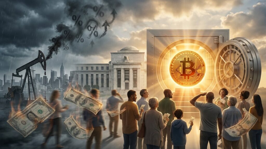 "A powerful, cinematic conceptual photo illustrating a global economic shift, free of any text. The left foreground shows a r