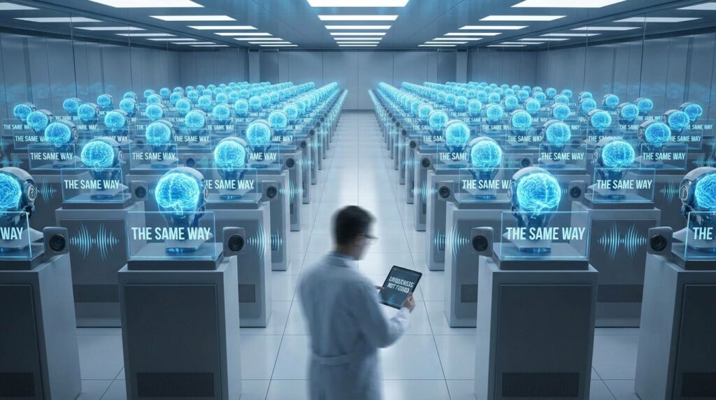 All AI think, write, and speak the same way.