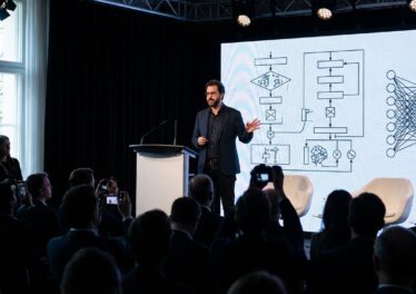 Anthropic AI conference presentation