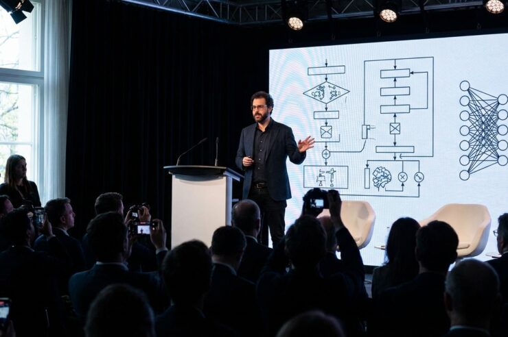 Anthropic AI conference presentation