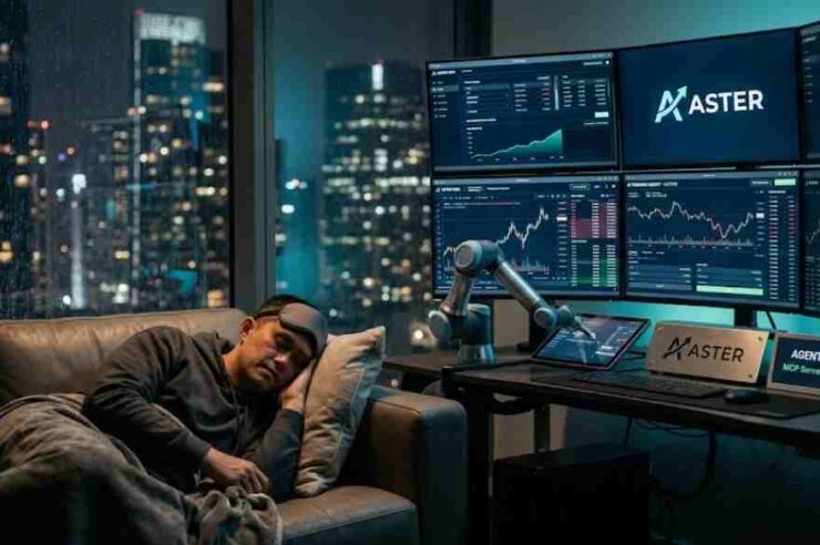 บอกลาขอบตาดำ! Aster DEX เปิดตัวระบบให้ “AI Agent” เทรดแทนมนุษย์ 24 ชม.