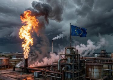 ราคาก๊าซยุโรปพุ่ง 54% ในวันเดียว เลวร้ายสุดตั้งแต่วิกฤตพลังงาน 2022