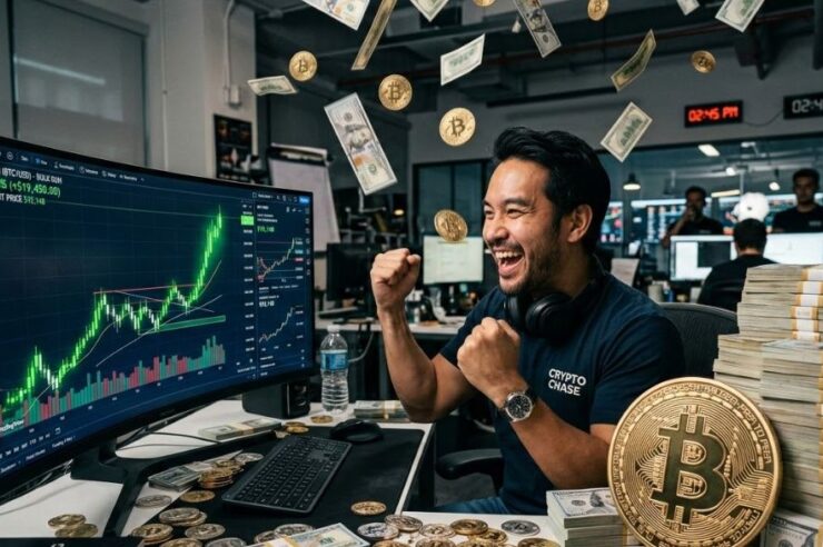 นักเทรด Bitcoin ฟันกำไร 864 ล้านบาท ใน 10 ออเดอร์ติด! นักลงทุนจับตาเขาทำได้ยังไง?