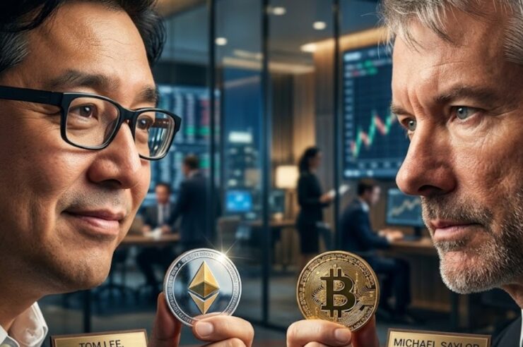 ข้อมูล On-chain: ยอดซื้อ ETH ของ Tom Lee สูงกว่า Saylor เล็งเป้าอุปทาน 4%