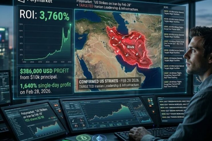 โหดจัด! นักเทรดปั้นพอร์ต $10K เป็น $386K ฟันกำไร 3,760% จากวิกฤตสหรัฐฯ-อิหร่าน